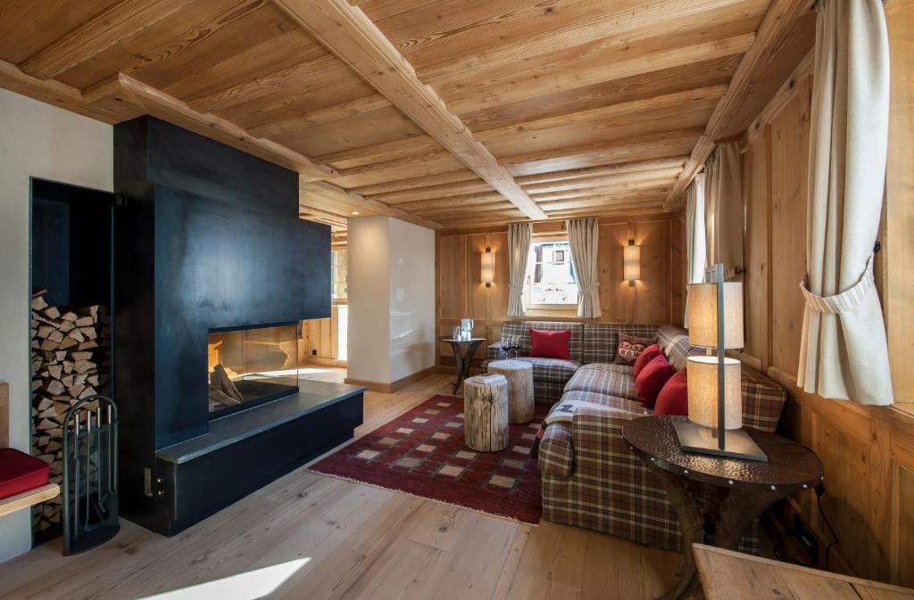 Chalet Berghof Sertig كلافادل الغرفة الصورة